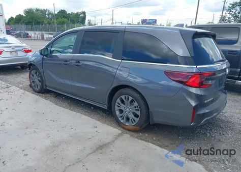 2025 Honda Odyssey Touring из США, поврежденный, VIN 5FNRL6H88SB063749